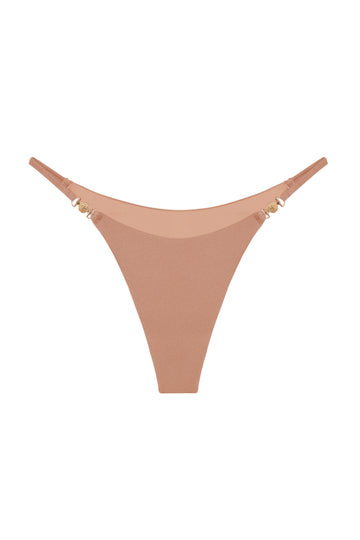 Georgina Bottom Cheeky GD - Mocha Shiny