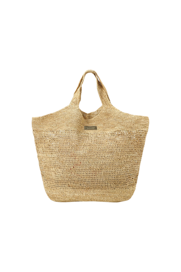 St. Barths Raffia Tote Bag